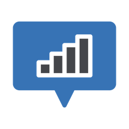 Chart Message  Icon