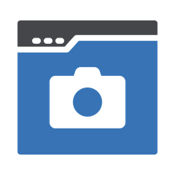 Camera Webpage  Icon