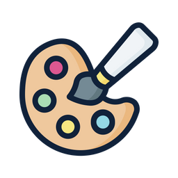 Color Dish  Icon