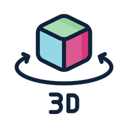 3 D Design  Icon