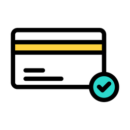 Check Credit Card  Icon