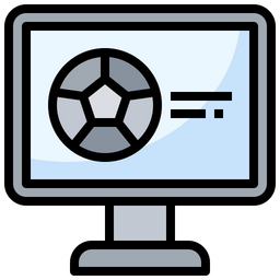 Fußballprogramm  Symbol