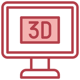 3 D Tv  Icon