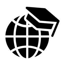 Globaler abschluss  Symbol