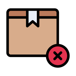 Cancel Delivery  Icon