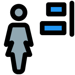 Rechts ausrichten  Symbol