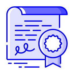 Certificate  Icon