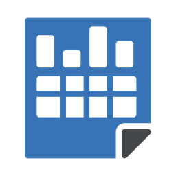 Data Analytic Sheet  Icon