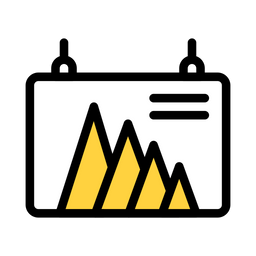 Business Stats  Icon