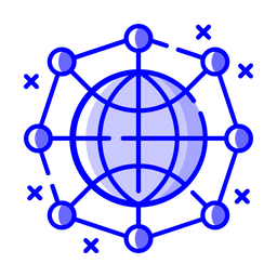 Worldwide Network  Icon