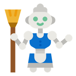 Maid Robot  Icon