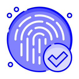 Fingerprint Scan  Icon