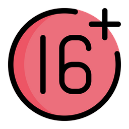 16 plus  Symbol