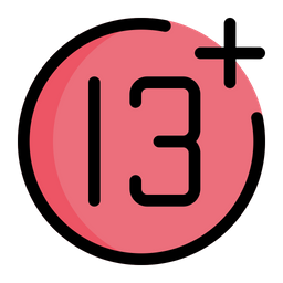 13 plus  Symbol