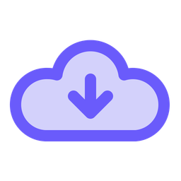 Cloud Download  Icon