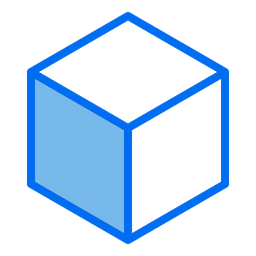 3 D Cube  Icon