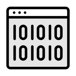 Binary Code  Icon