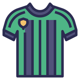 Camisa de futebol  Ícone