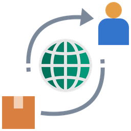 Exportação global  Ícone