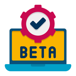 Beta-test  Symbol