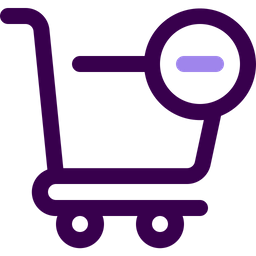 Cart Minus  Icon