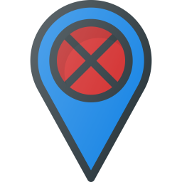Error Pin Geolocation Icon