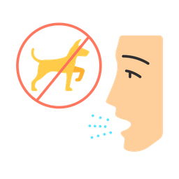 Dog allergy  Icon