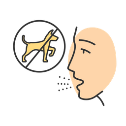 Dog allergy  Icon