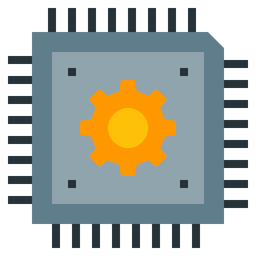 Ai Chip  Icon