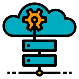 Cloud Servers  Icon