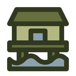 Floating House  Icon