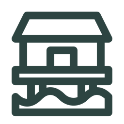 Floating House  Icon