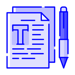 Text  Icon