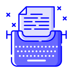 Typing Machine  Icon