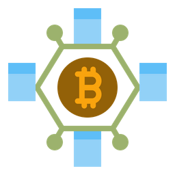 Bitcoin Blockchain  Icon