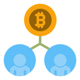 Bitcoin Customer  Icon