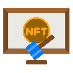 Auction Nft  Icon