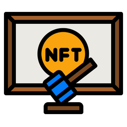 Auction Nft  Icon