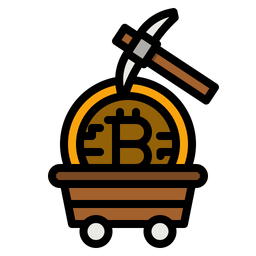 Bitcoin Mining  Icon