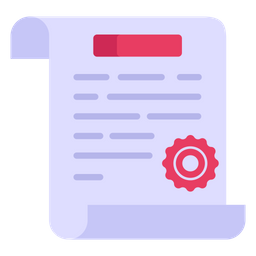 Certificate  Icon