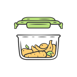 Food Storage Container  Icon