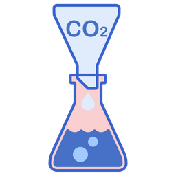 Carbon Dioxide  Icon