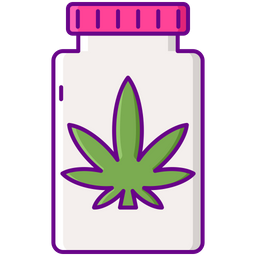 Cannabis Jar  Icon