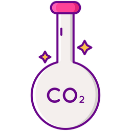 Carbon Dioxide  Icon