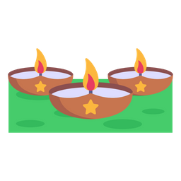 Clay Lamps  Icon