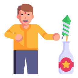 Bottle Rocket  Icon