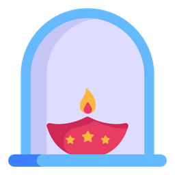 Clay Lamp  Icon