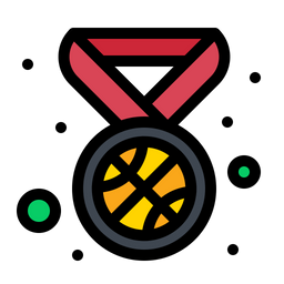 Basketball Medal  Icon