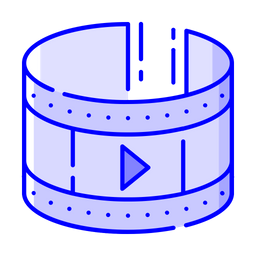 Vídeo em 360 graus  Ícone