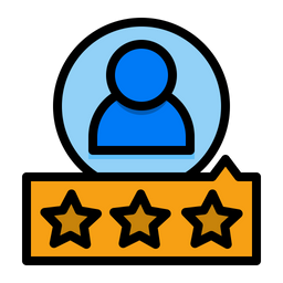 Customer Rating  Icon